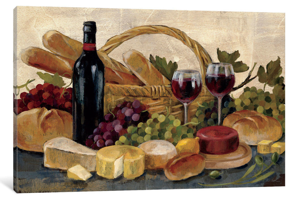 Tuscan Evening Wine  by Silvia Vassileva