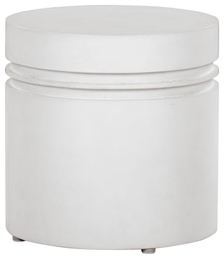 Santori Double Ring Short Patio Accent Table