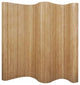 Vidaxl Room Divider Bamboo Natural 98.4"x65"