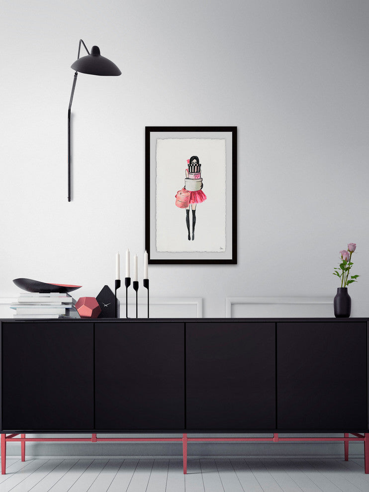 "The Girl I Am" Framed Painting Print, 30"x45"