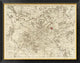 "Paris, France, 1711" Framed Canvas Giclee by Guillaume de Lisle, 40x32"