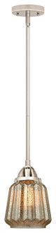 Chatham Mini Pendant, Polished Nickel, Mercury, Mercury