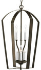 6-Light Foyer, Antique Bronze