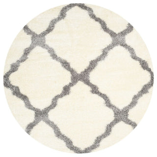 Safavieh Montreal Shag Sgm866B Shag Rug, Ivory/Gray, 8'6"x12'0"