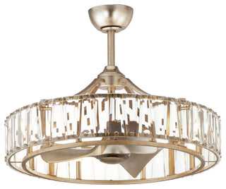 Maxim Odeon 22 LED Odeon 22" 3 Blade Smart LED Indoor Ceiling Fan - Golden