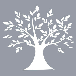 Tree of Life Wall Decal, 22"H x 26"W, Mocha