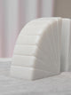 Semicircle Marble Bookends