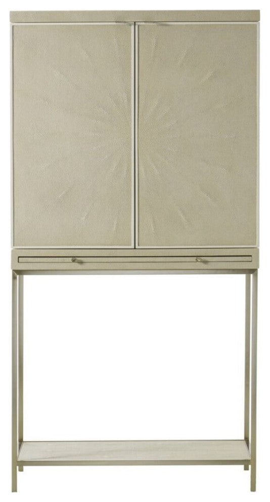 Sonder Living Standing Tall Melissa Bar Cabinet With Light