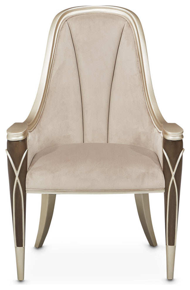 Villa Cherie Dining Arm Chair - Hazelnut