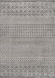 Arta Moroccan Vintage Geometric Area Rug, Gray/Cream, 3 X 5