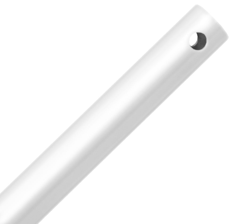 18" Downrod in White (DR-18-WH)
