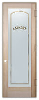 Laundry Door - Classic Arched Capitals - Douglas Fir (stain grade) - 30" x...