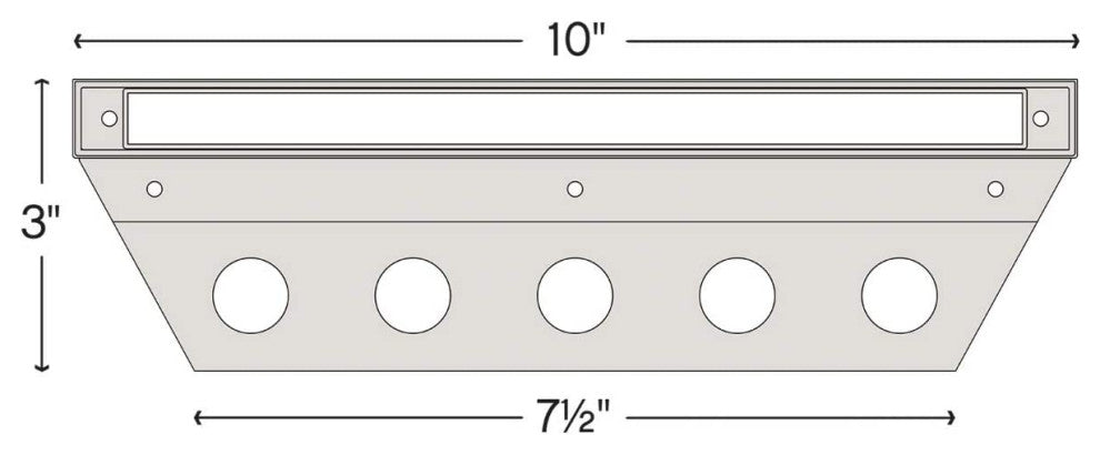Hinkley Landscape Lighting Nuvi 10" Large Hardscape Light, Sandstone