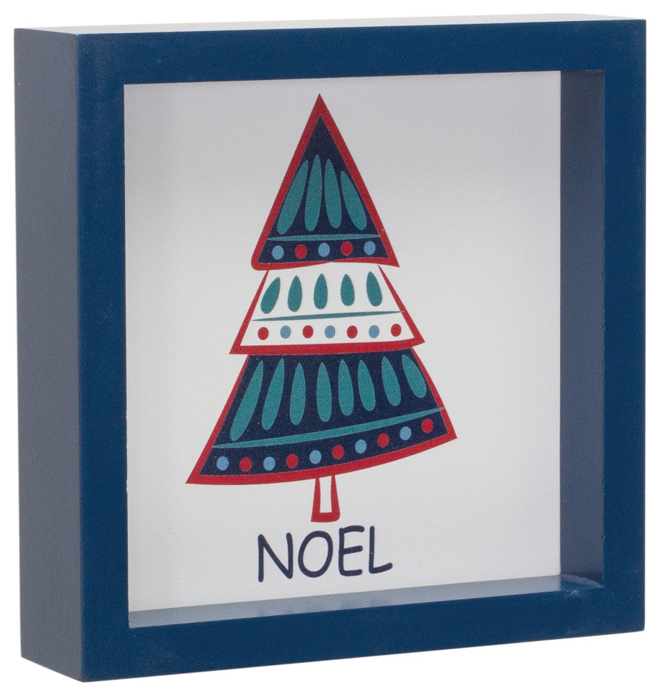 Pine Tree Sentiment Sign, 6-Piece Set