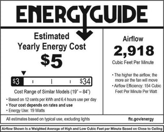 Hinkley Lighting 902744F-LWD Trey 44" 3 Blade Integrated Smart - Metallic Matte