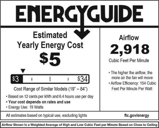 Hinkley Lighting 902744F-LWD Trey 44" 3 Blade Integrated Smart - Metallic Matte