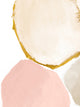 Blush All Year Round Abstract - 72 x 54 by Lanie Loreth