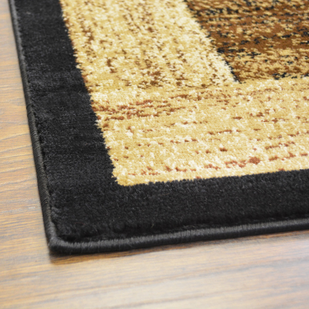 Rustic Panel Rug, 26"x39"