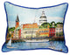 Pair of Betsy Drake Annapolis City Dock Large Pillows 15 Inch x 22 Inch