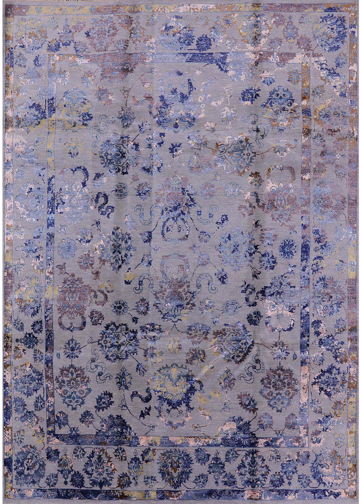 Ahgly Company Indoor Rectangle Mid-Century Modern Area Rugs, 7' x 9'