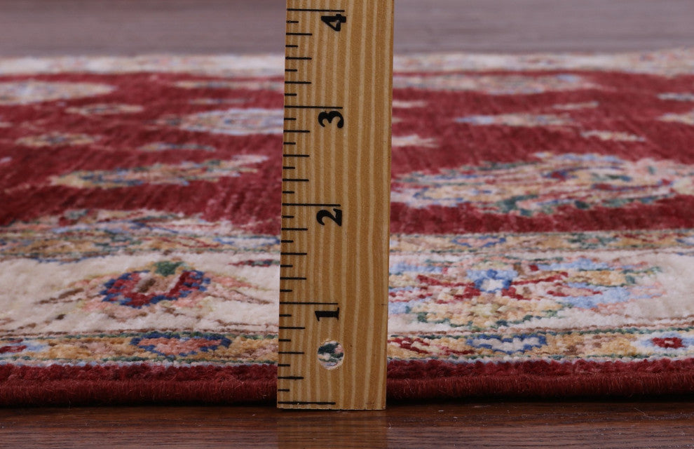 4' 0" X 5' 9" Persian Tabriz Handmade Wool Rug - Q12783