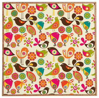 Deny Designs Valentina Ramos Little Birds Framed Wall Art