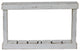 46" Single Top Console, White