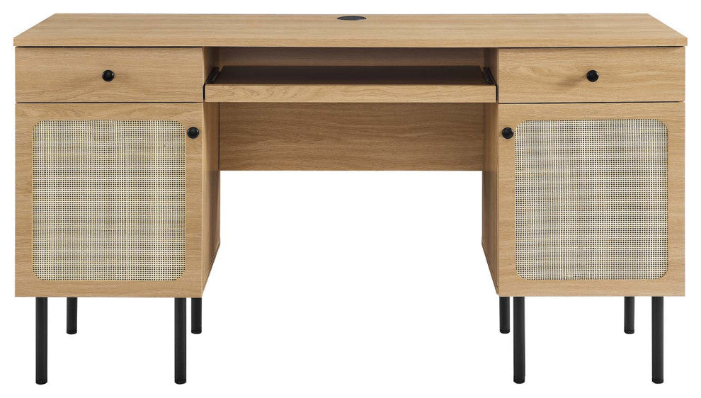 Chaucer Office Desk, Oak