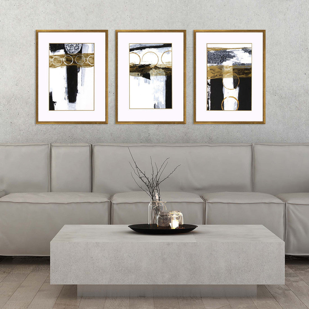 Neo Moderne II Framed Art, 3-Piece Set