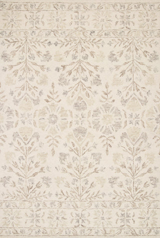 Loloi Norabel Ivory /Neutral 7'-9" x 9'-9" Area Rug
