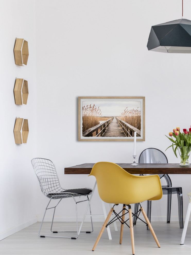 "Weekend Vibes" Framed Painting Print, 36x24