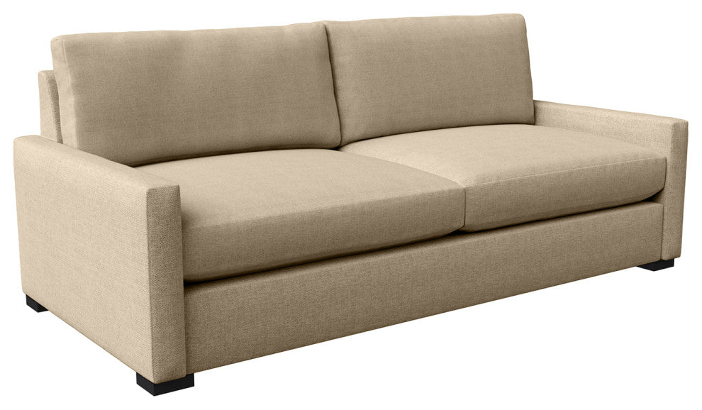 Nativa Interiors Revolution 83" Sofa, Flax, Depth: Classic