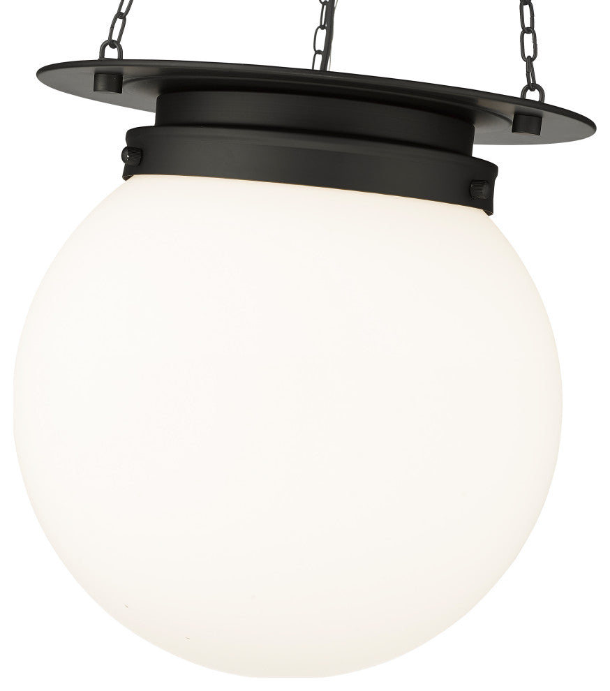 Z-LITE 1-Light Pendant, Matte black