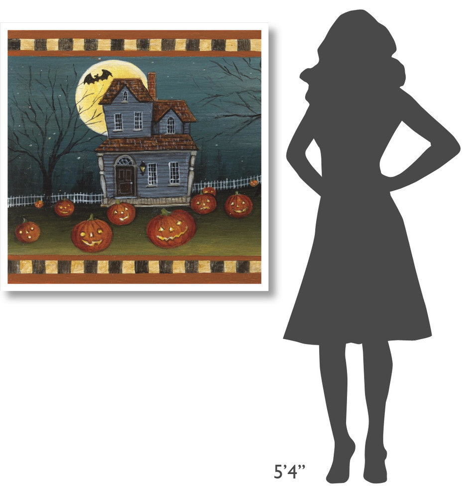 "Halloween Eve" Digital Paper Print by David Carter Brown, 38"x38"