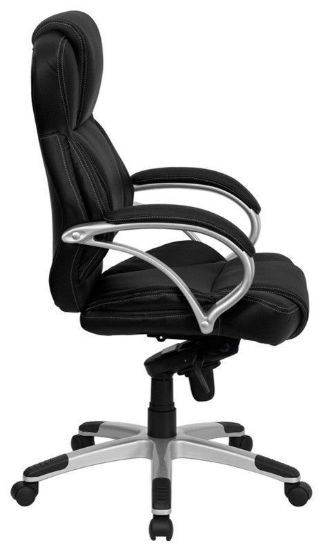 High Back Black LeatherSoft Executive Swivel Ergonomic Office Chair