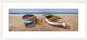 "Barche Sulla Battigia I" Framed Digital Print by Adriano Galasso, 45x21"