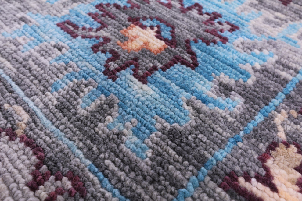 Handmade Turkish Oushak Wool Rug 9' 4" X 12' 0" - Q15689