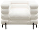 Vox Tufted Chair, White