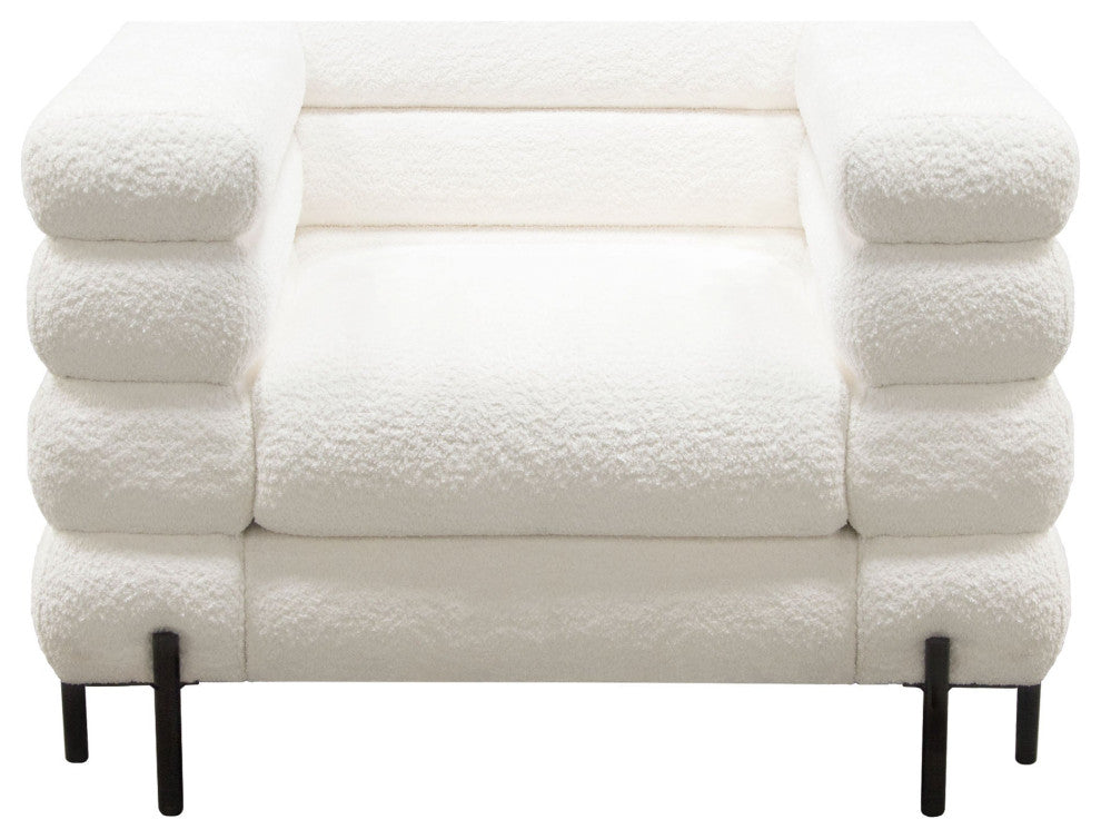 Vox Tufted Chair, White