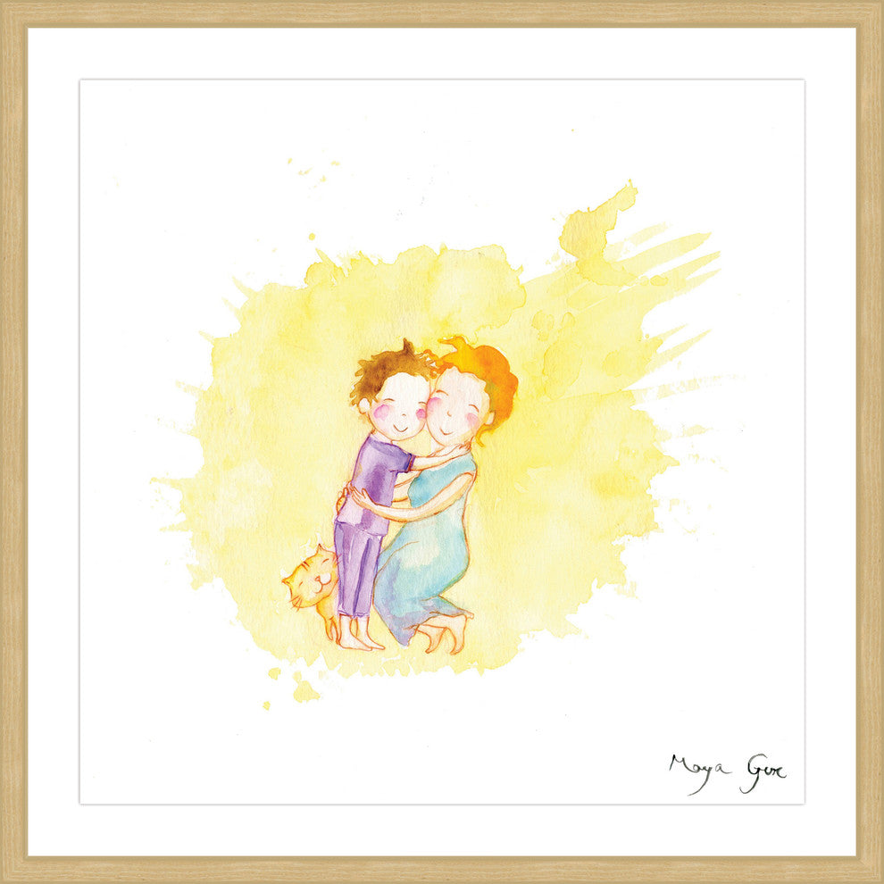 Marmont Hill, "Mommy" by Maya Gur Framed Painting Print