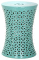 Safavieh Camilla Garden Stool, Aqua