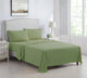 Kathy Ireland 4 Piece Brushed Microfiber Sheet Set, Sage, King