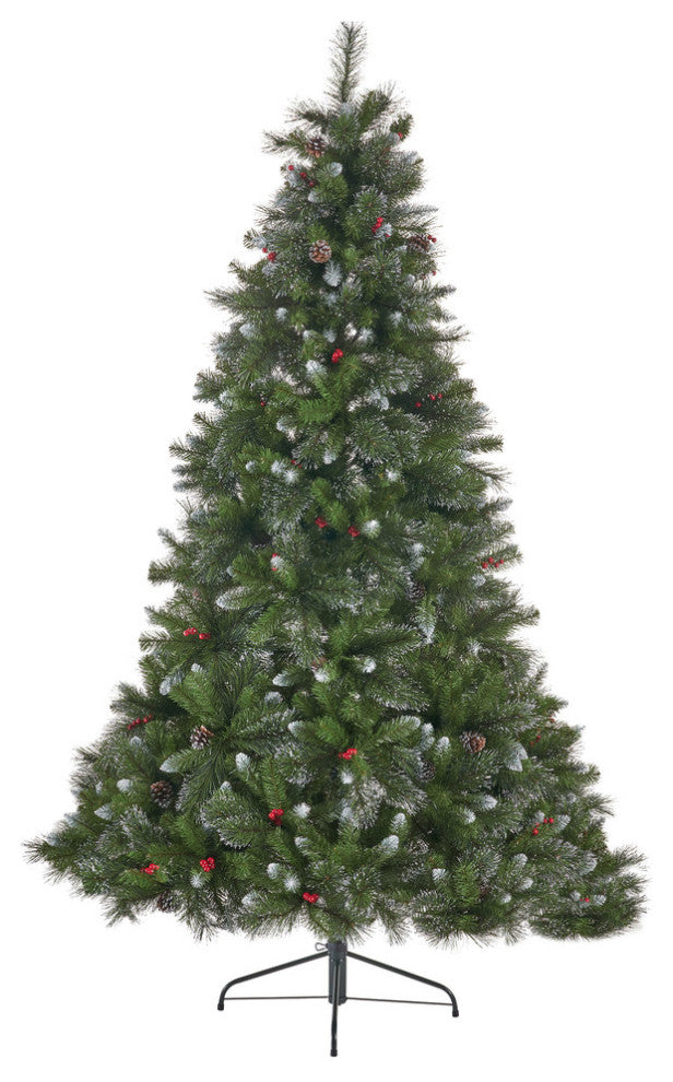 9' Mixed Spruce Artificial Christmas Tree, Unlit