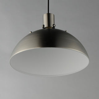 Maxim 12045 Dawn 15"W Pendant - Antique Brass / Black