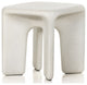 Dante End Table-White Concrete