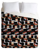 Gabriela Fuente Neutral Geo Duvet Cover Set, Twin XL
