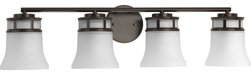 Cascadia 4-Light Bath Light, Antique Bronze