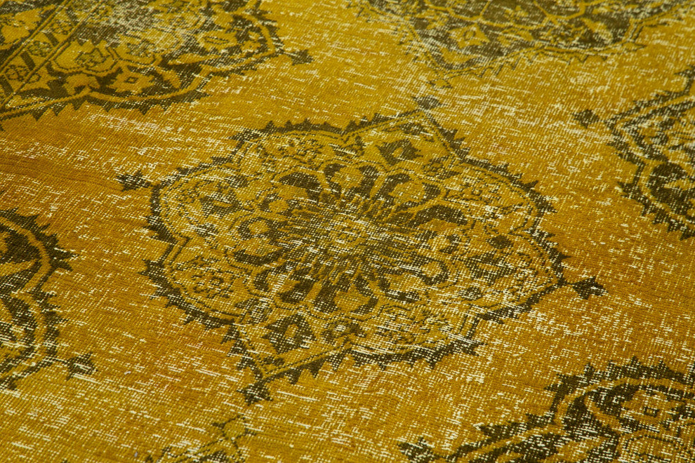 Rug N Carpet - Handmade Turkish 4' 10" x 13' 0" Unique Runner Rug