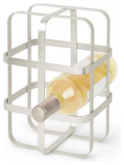 Pulse Wine Rack, Nickel