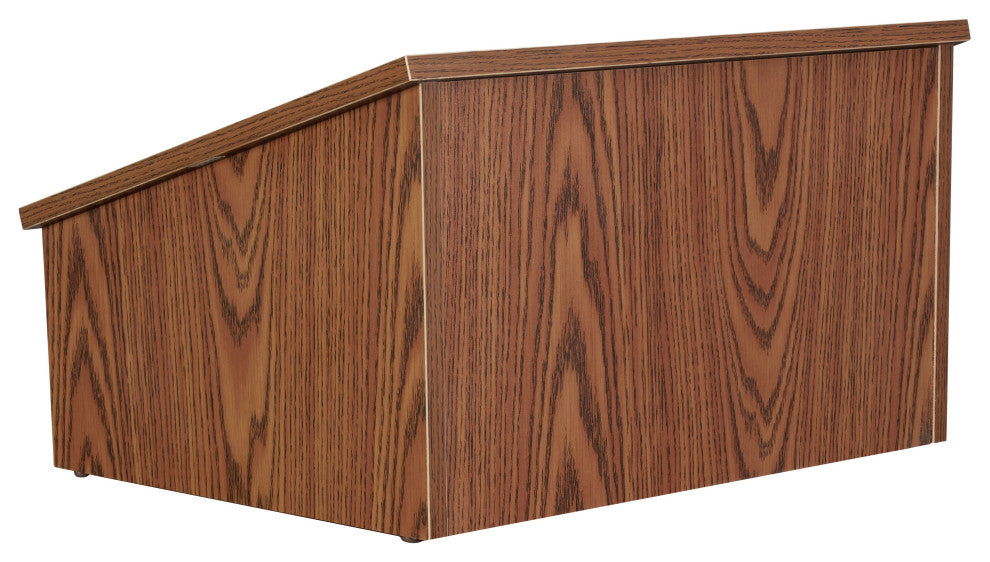 Oklahoma Sound Tabletop Lectern, Medium Oak